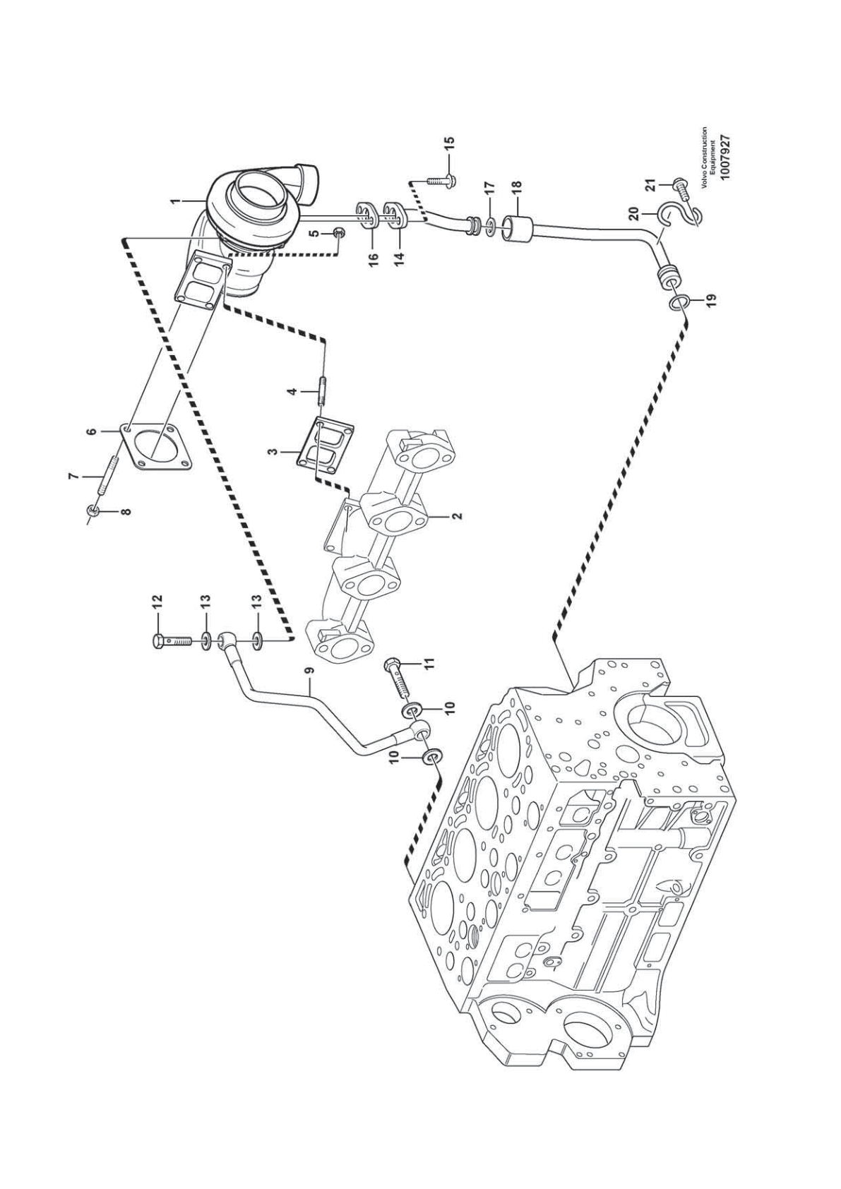 OEM exploded diagram — Hook