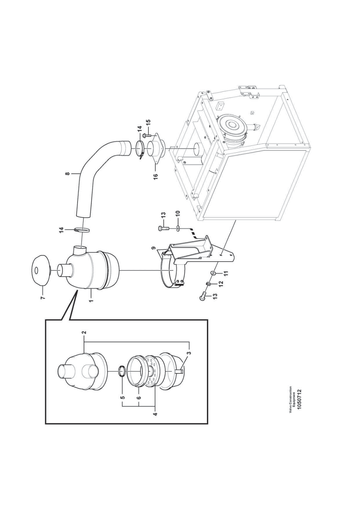 OEM exploded diagram — Washer