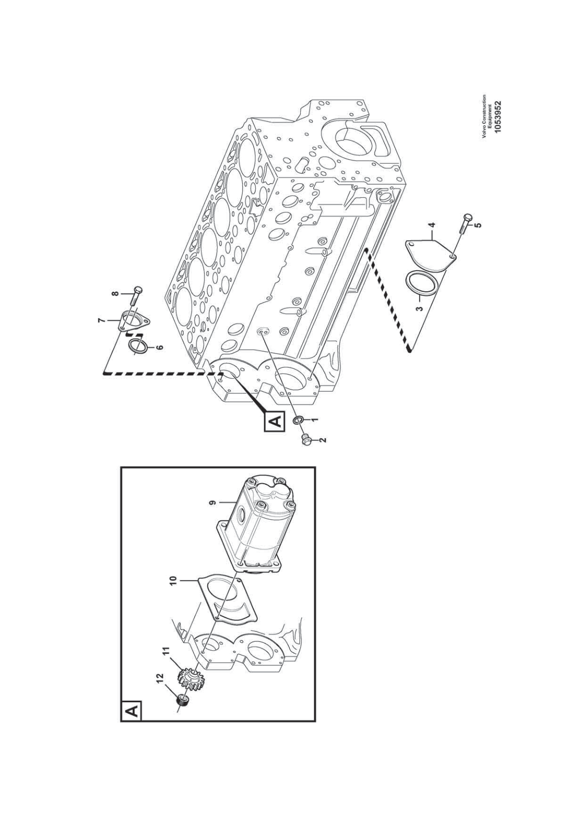 OEM exploded diagram — Nut