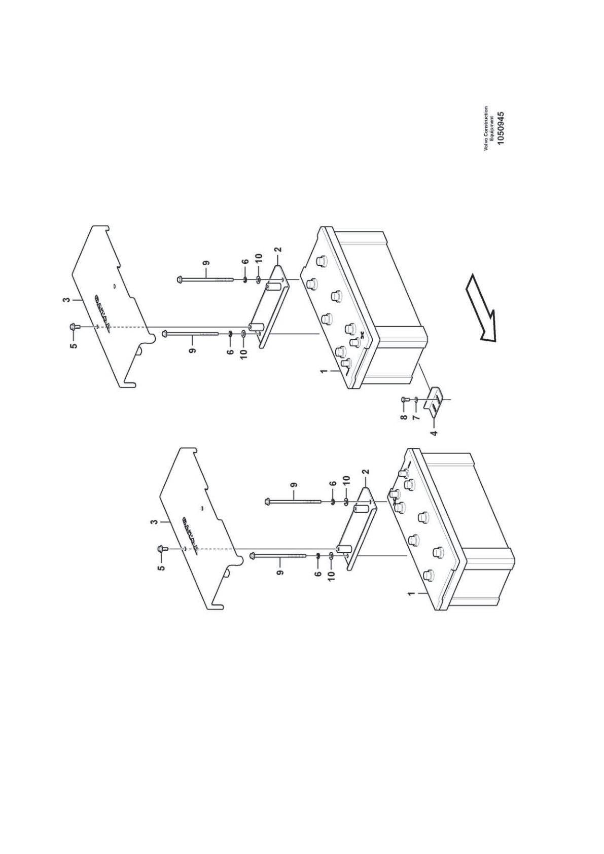 OEM exploded diagram — Bracket