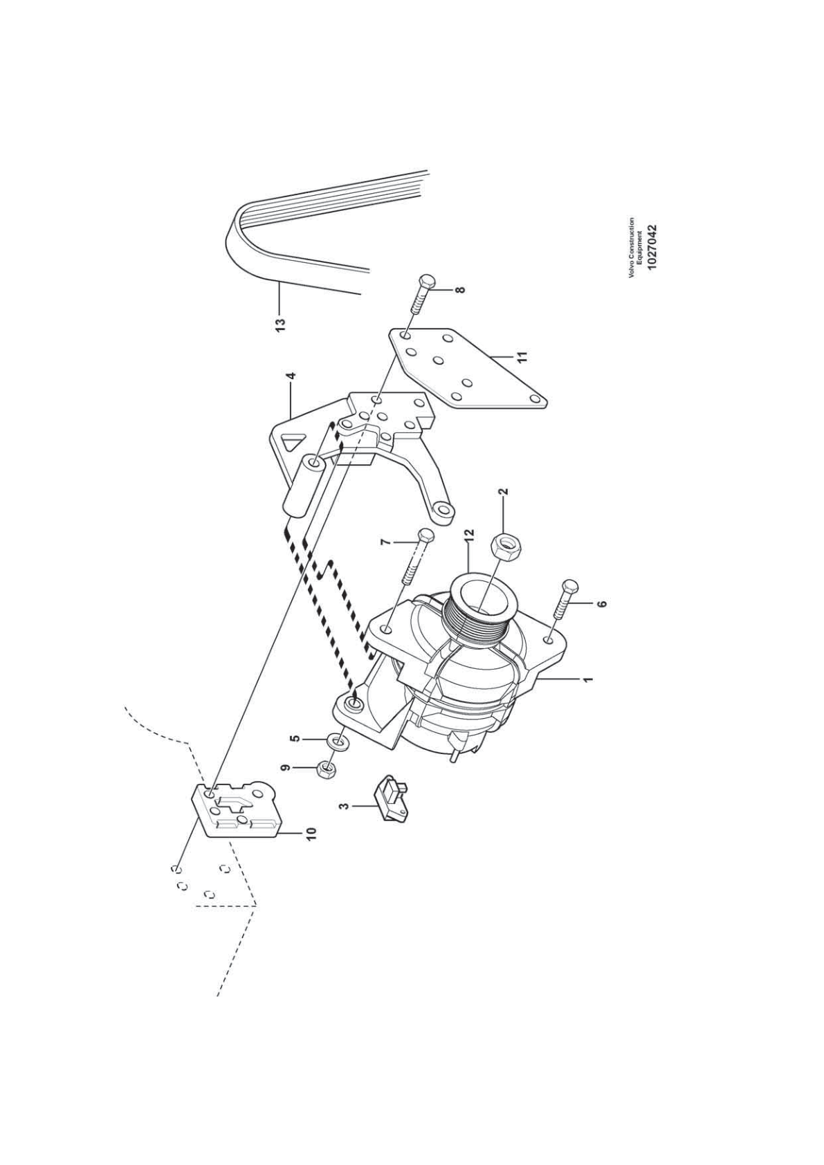 OEM exploded diagram — Bracket