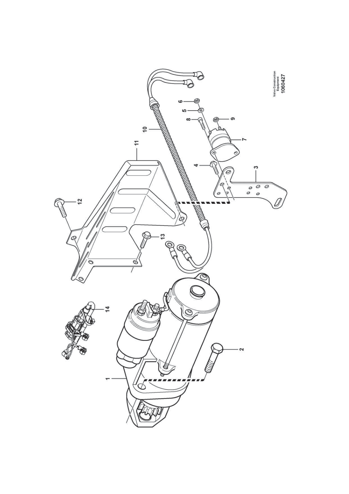 OEM exploded diagram — Cable