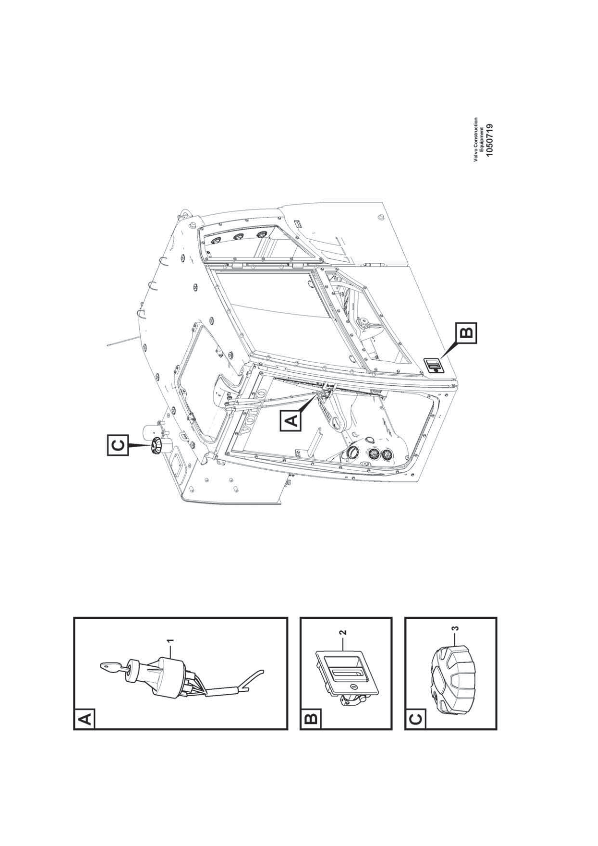 OEM exploded diagram — Starter Switch