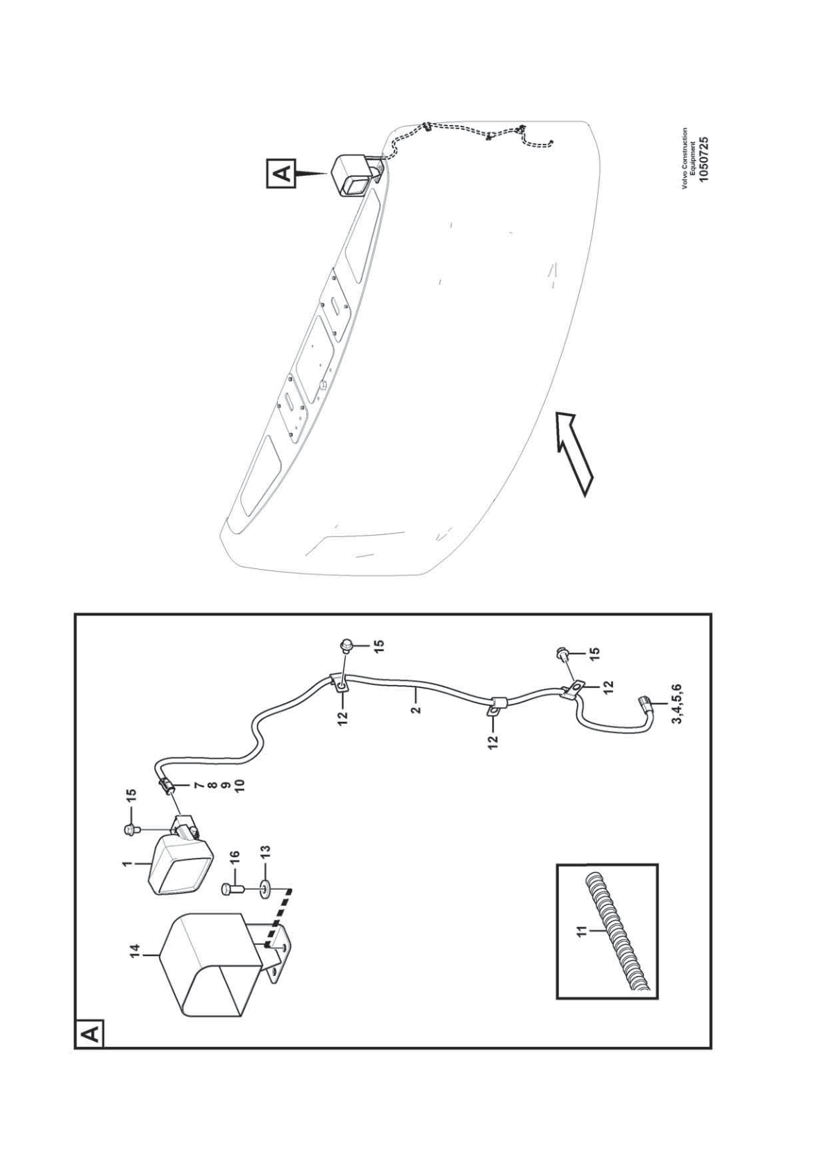 OEM exploded diagram — Clip