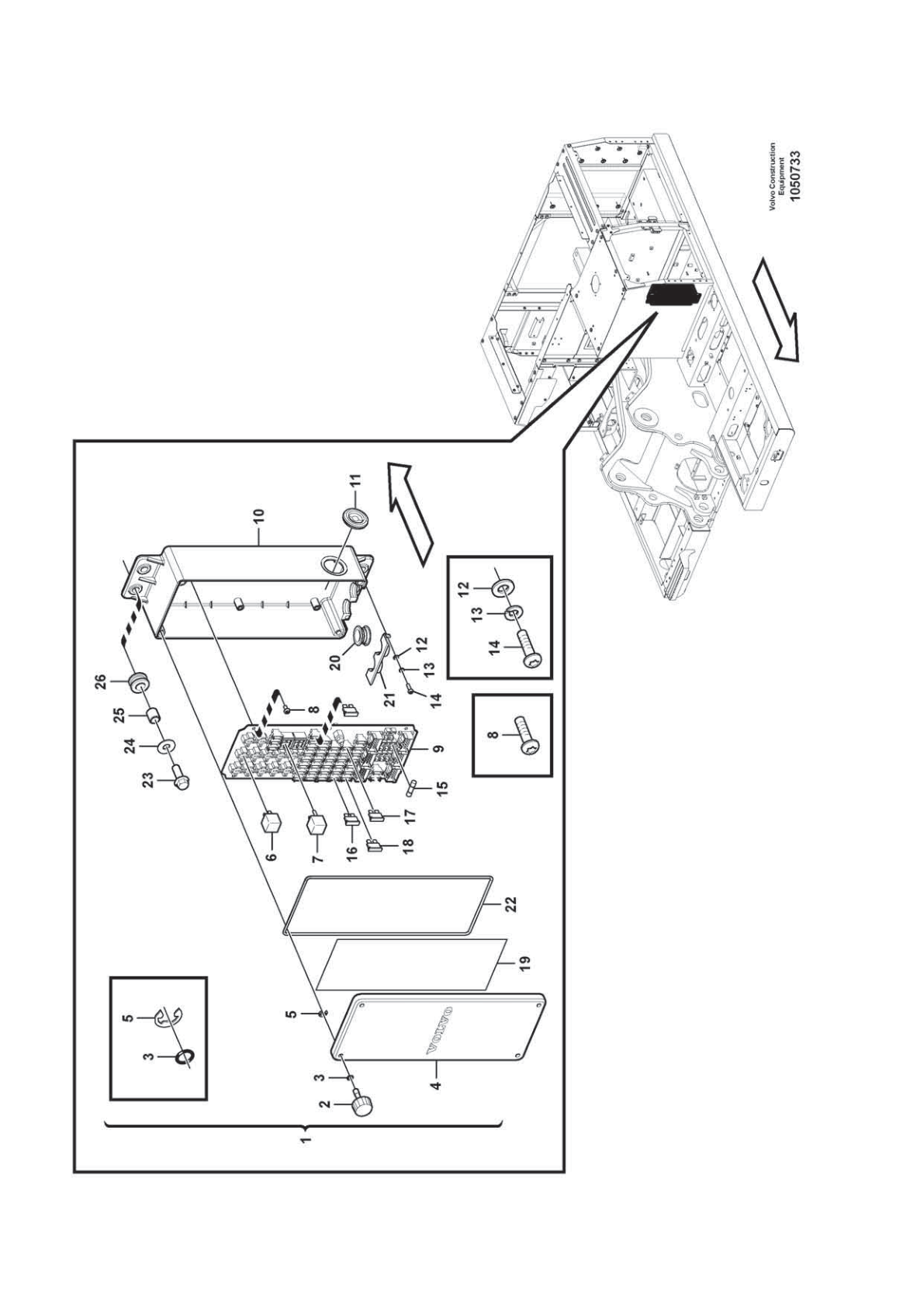 OEM exploded diagram — Flange Screw