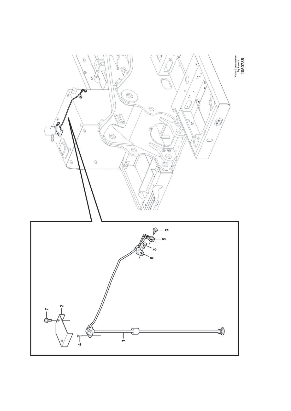 OEM exploded diagram — Six Point Socket Screw