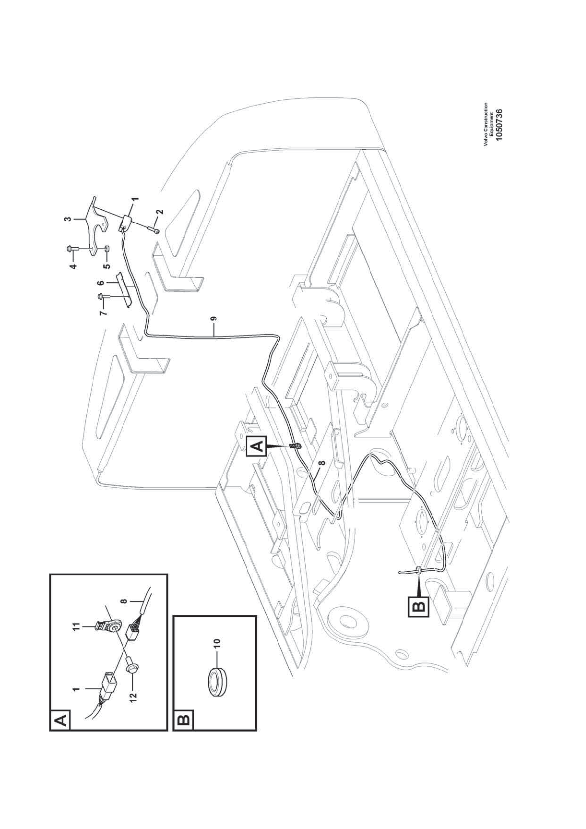 Camera VOE 14663358 for Volvo EC210D Excavator
