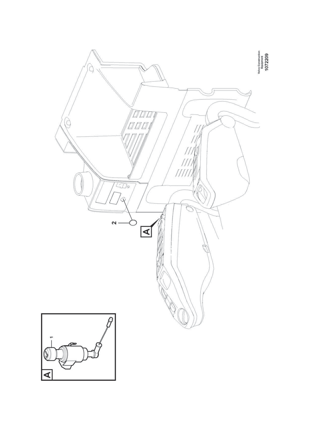 Cigarette Lighter VOE 14641505 for Volvo EC210D Excavator
