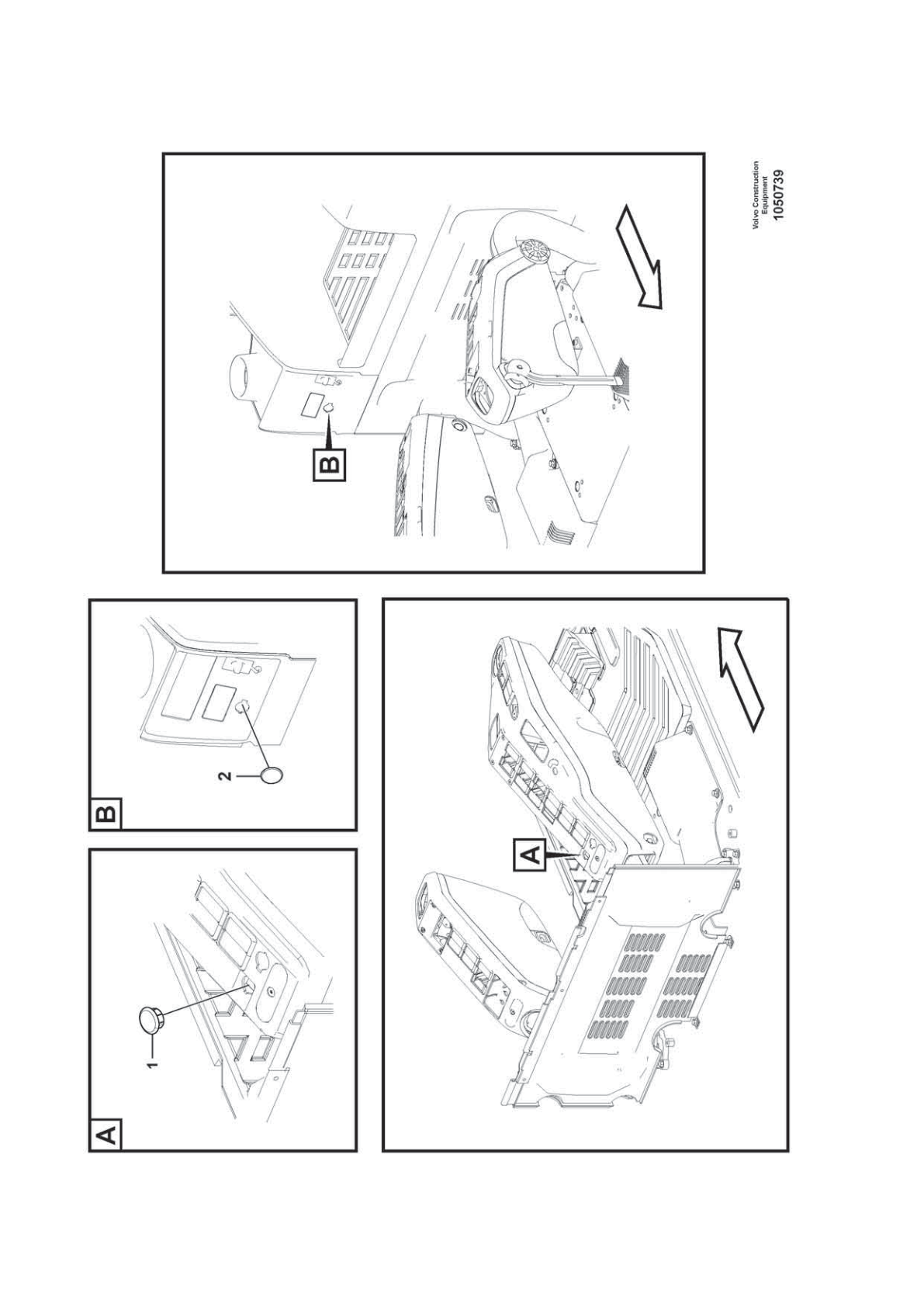 Cap VOE 14571630 for Volvo EC210D Excavator