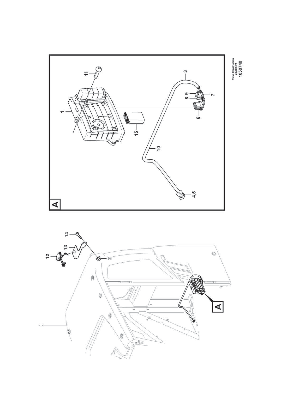 Electronic Unit VOE 11381209 for Volvo EC210D Excavator