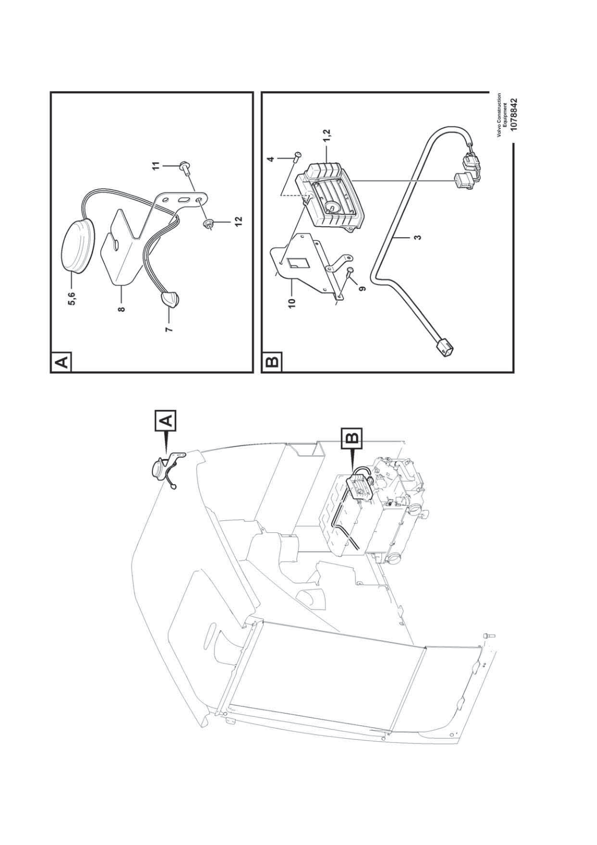 Control Unit VOE 11443993 for Volvo EC210D Excavator