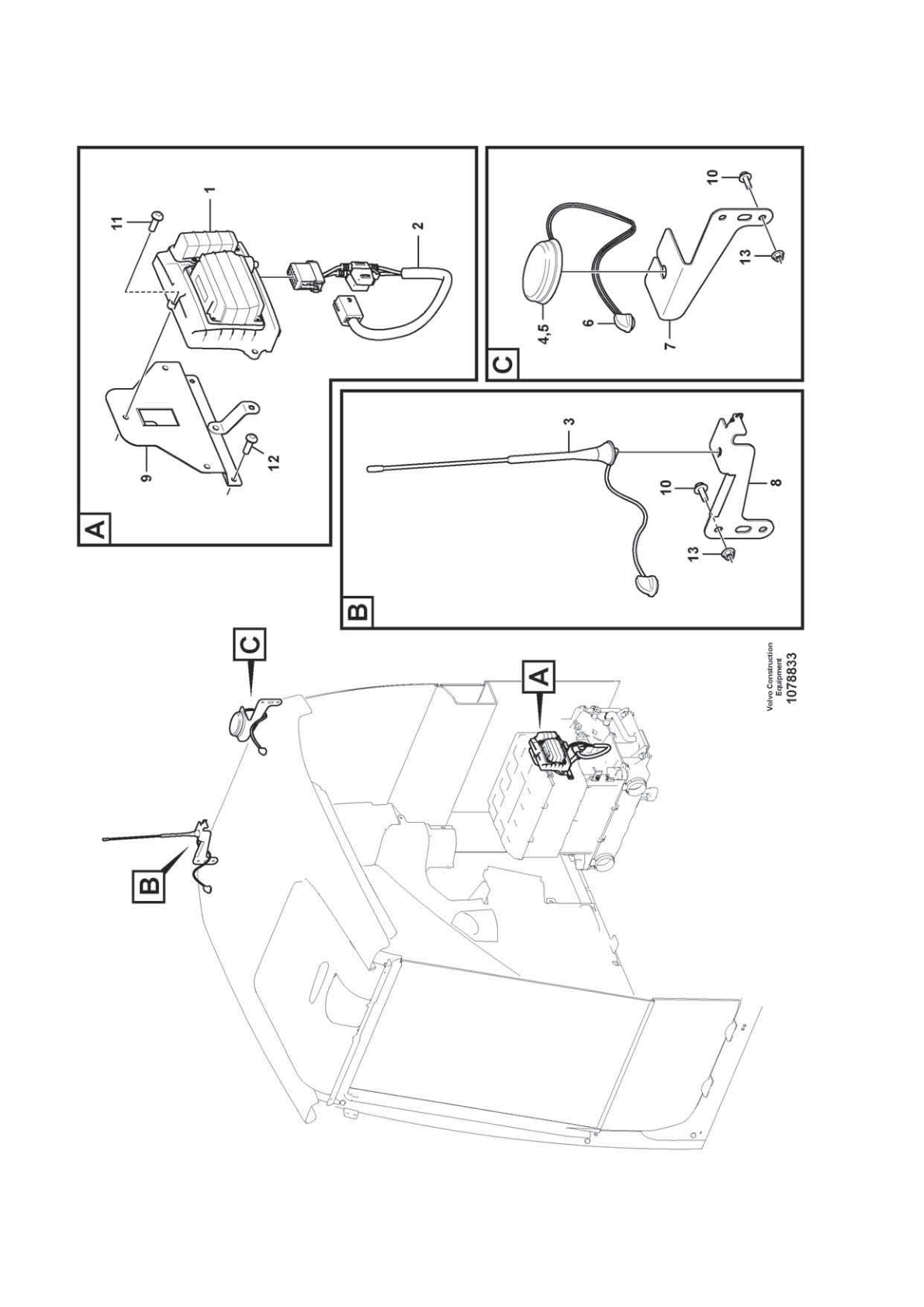 Electronic Unit VOE 11381207 for Volvo EC210D Excavator