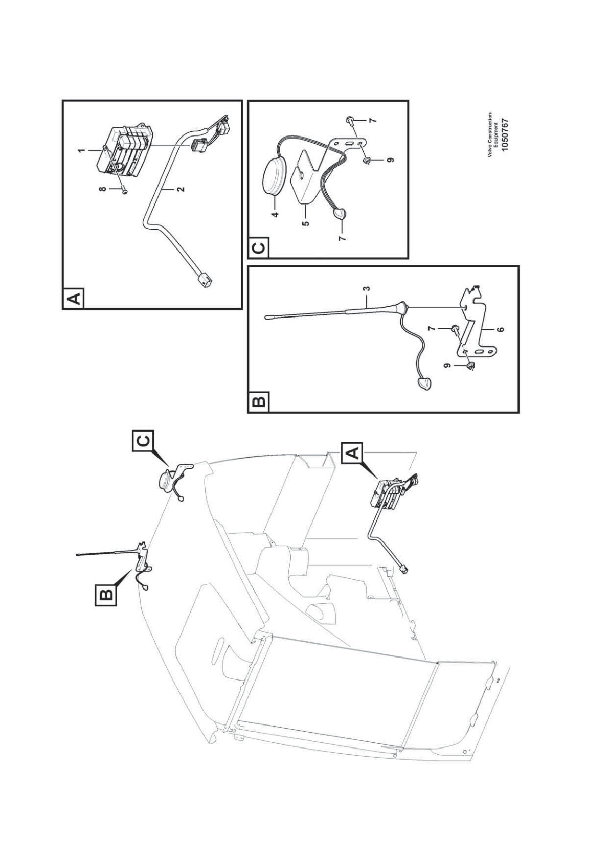 Control Unit VOE 11443992 for Volvo EC210D Excavator
