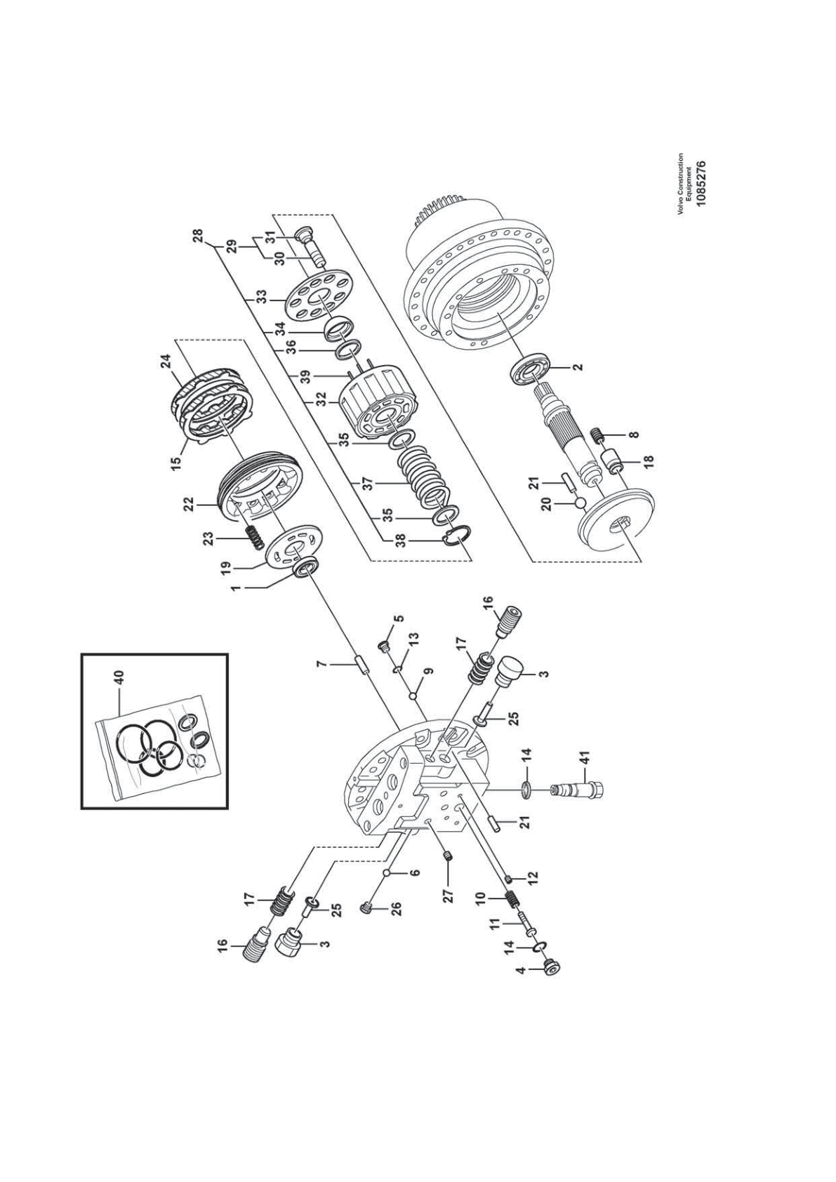 OEM exploded diagram — O-ring