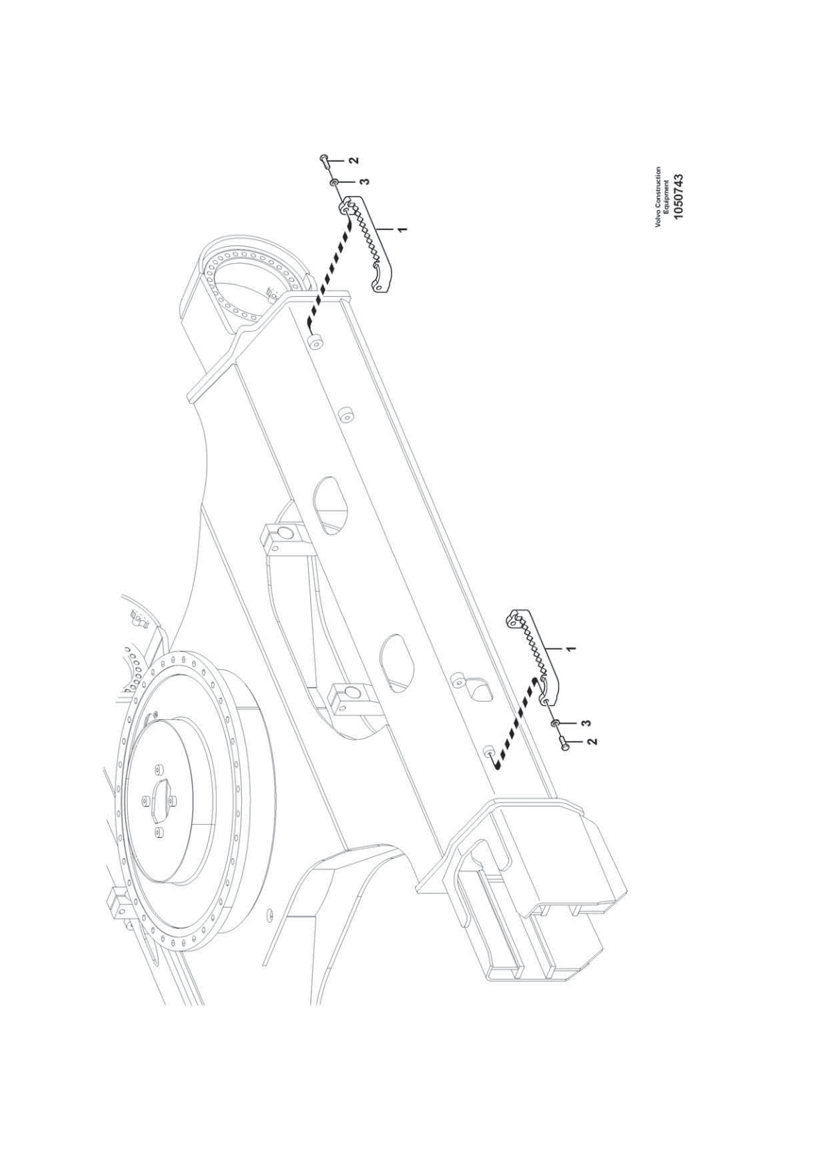 Step VOE 14661961 for Volvo EC210D Excavator
