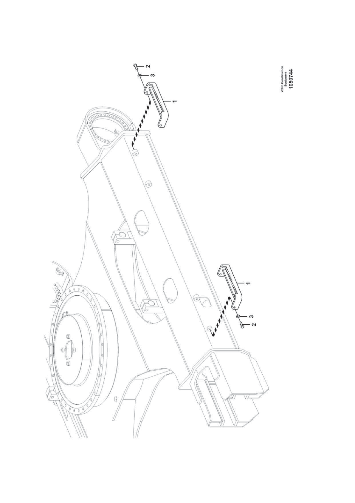 Step VOE 14666977 for Volvo EC210D Excavator