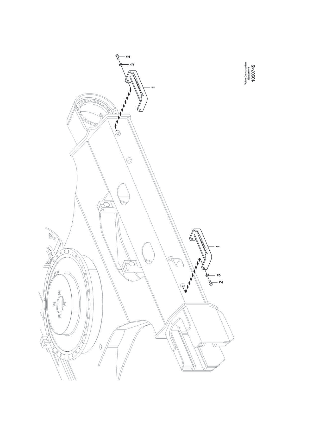 Step VOE 14666979 for Volvo EC210D Excavator