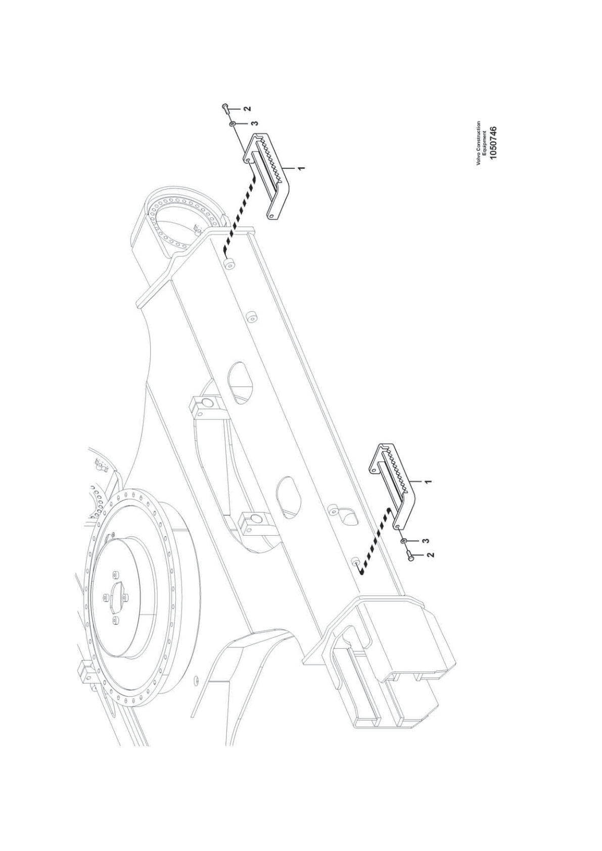 Step VOE 14658130 for Volvo EC210D Excavator