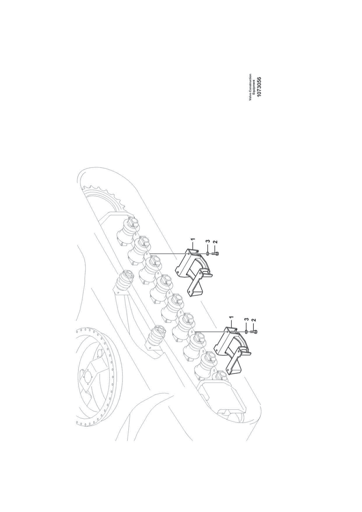 Guard VOE 14573188 for Volvo EC210D Excavator