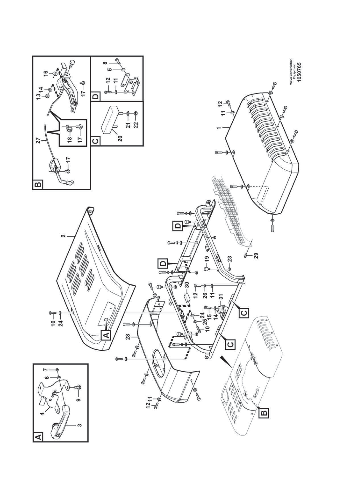 OEM exploded diagram — Plain Washer