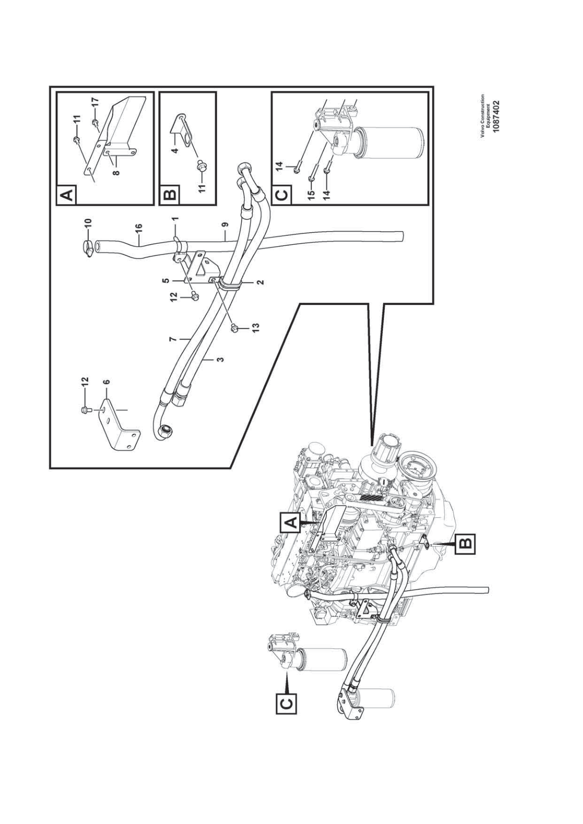 OEM exploded diagram — Flange Screw