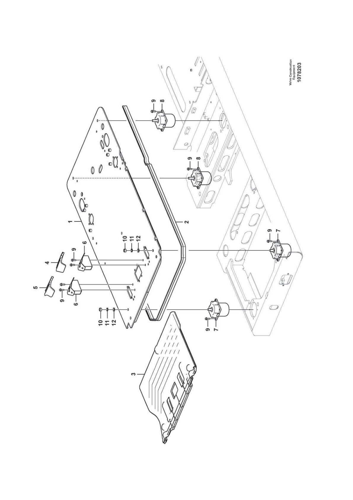 Seal VOE 14538767 for Volvo EC210D Excavator