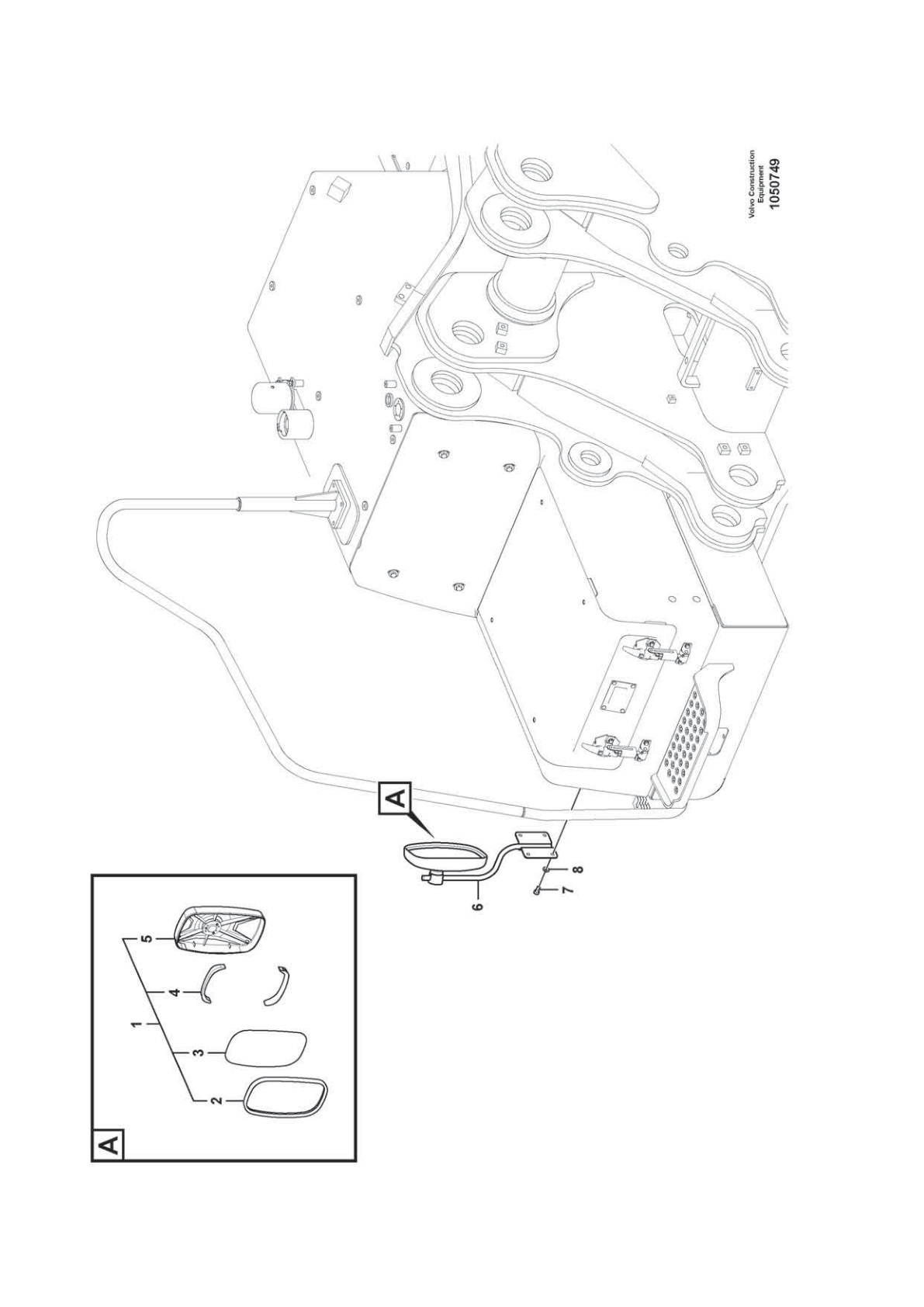 OEM exploded diagram — Mirror
