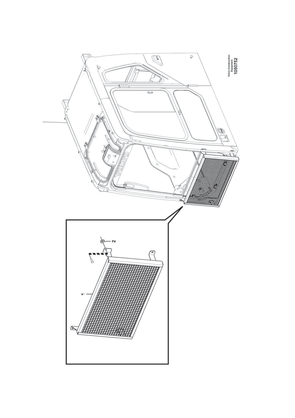 Net VOE 14691170 for Volvo EC210D Excavator