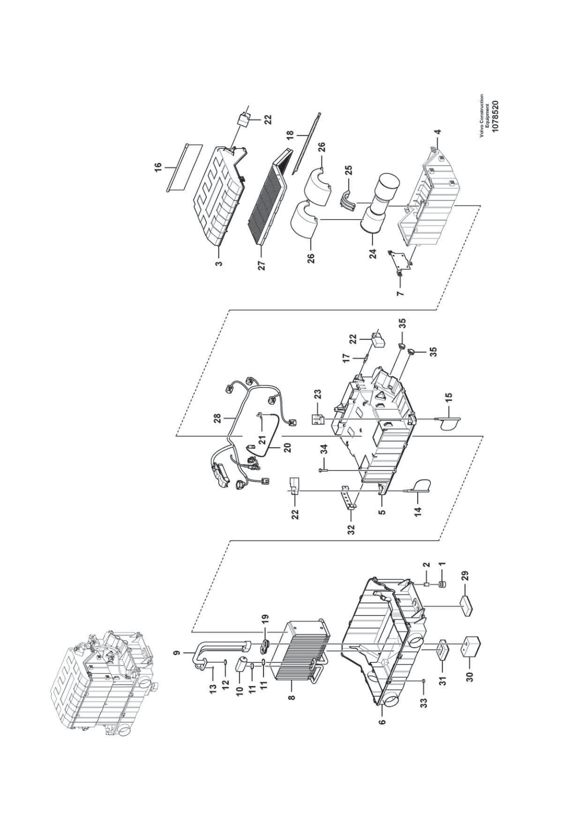 Case VOE 14509327 for Volvo EC210D Excavator