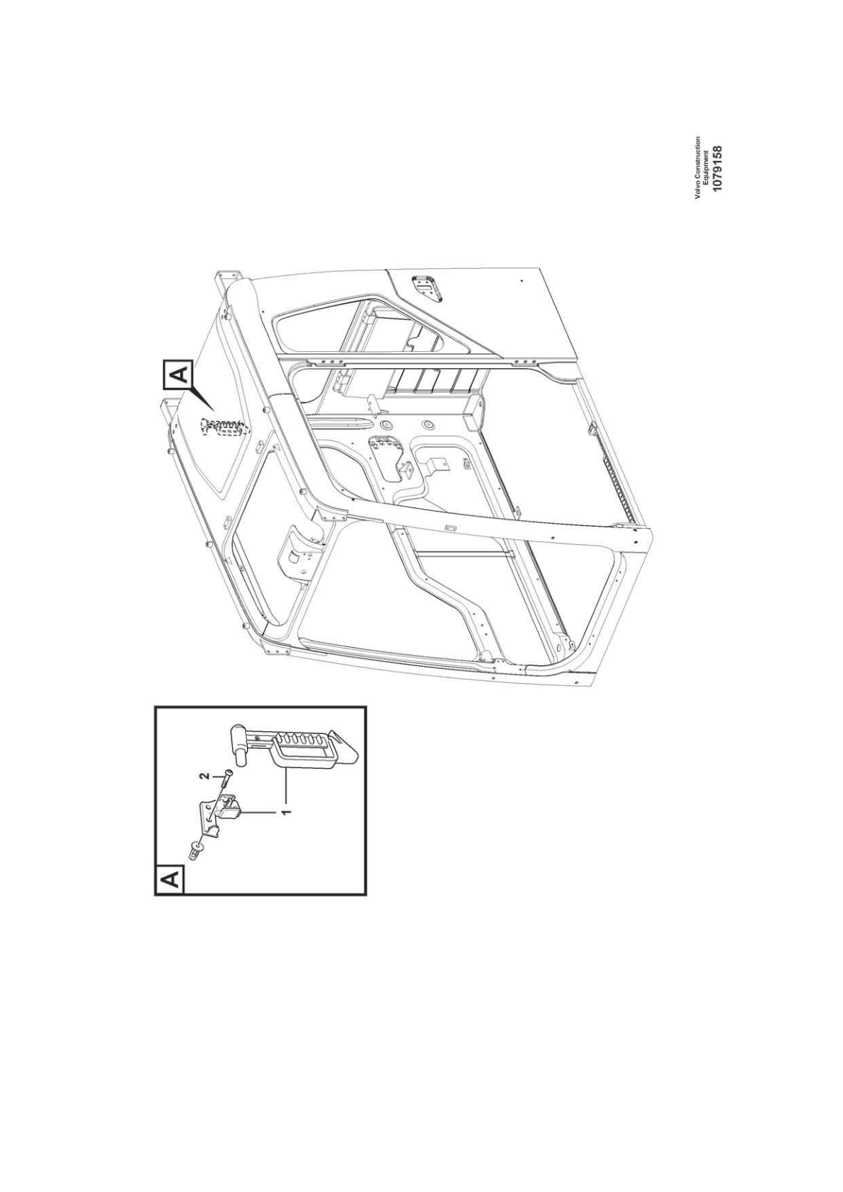 Hammer VOE 11113885 for Volvo EC210D Excavator