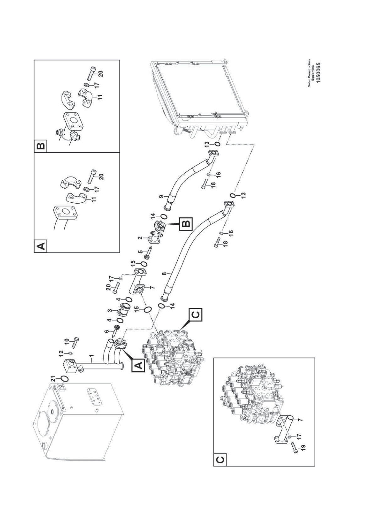 OEM exploded diagram — Hexagon Screw