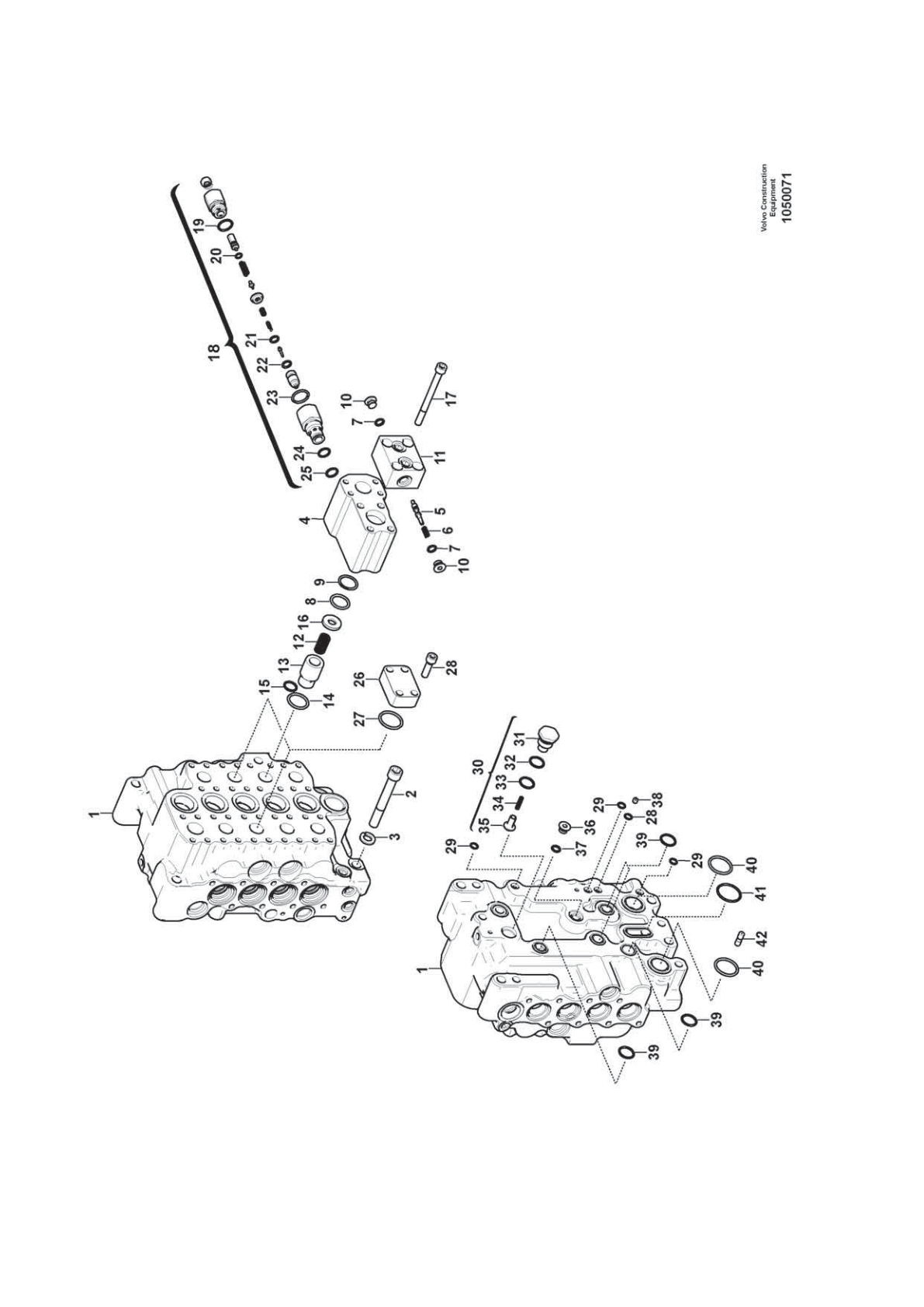 Screw SA 7273-10930 for Volvo EC210D Excavator