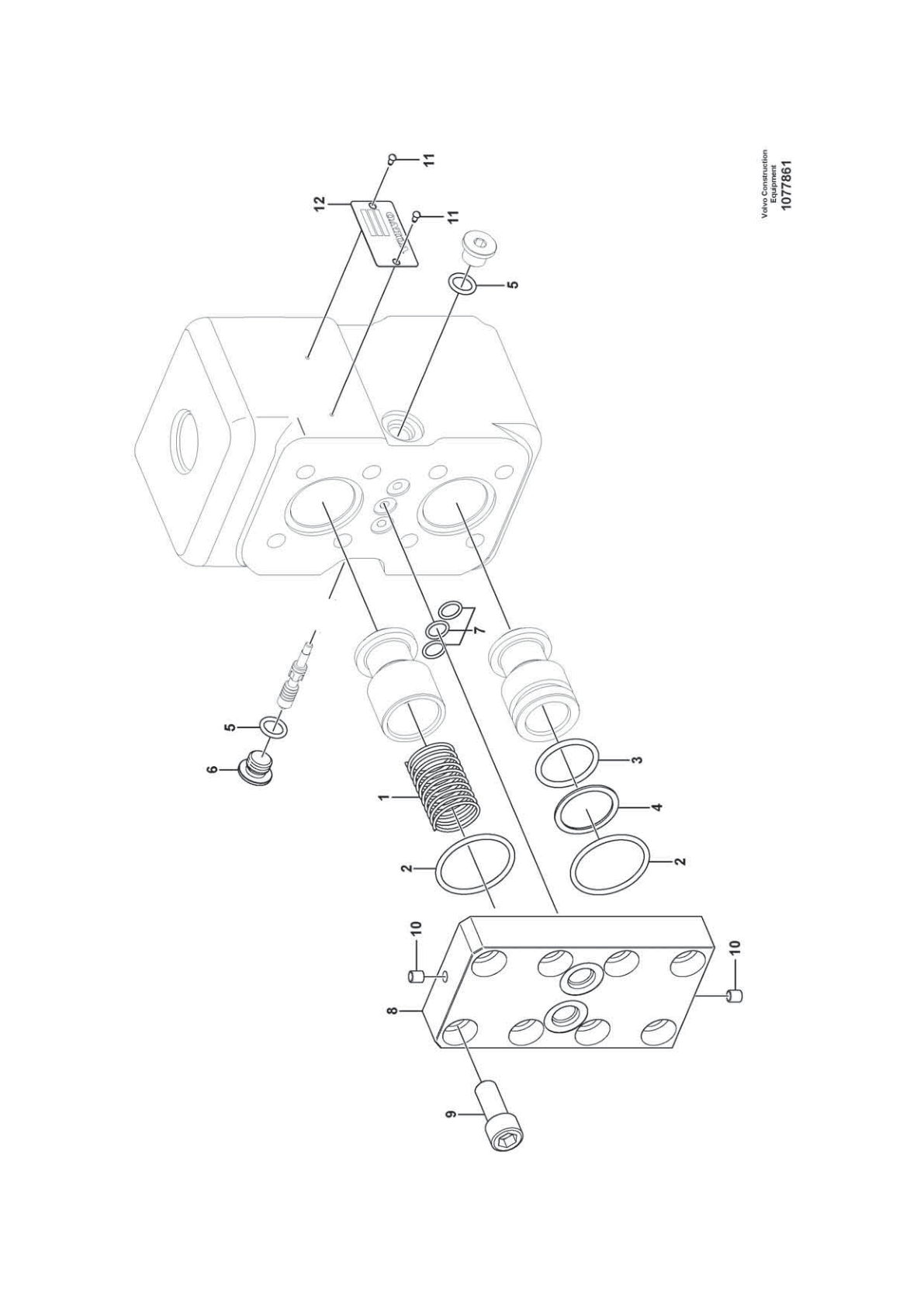 Cover VOE 14534536 for Volvo EC210D Excavator