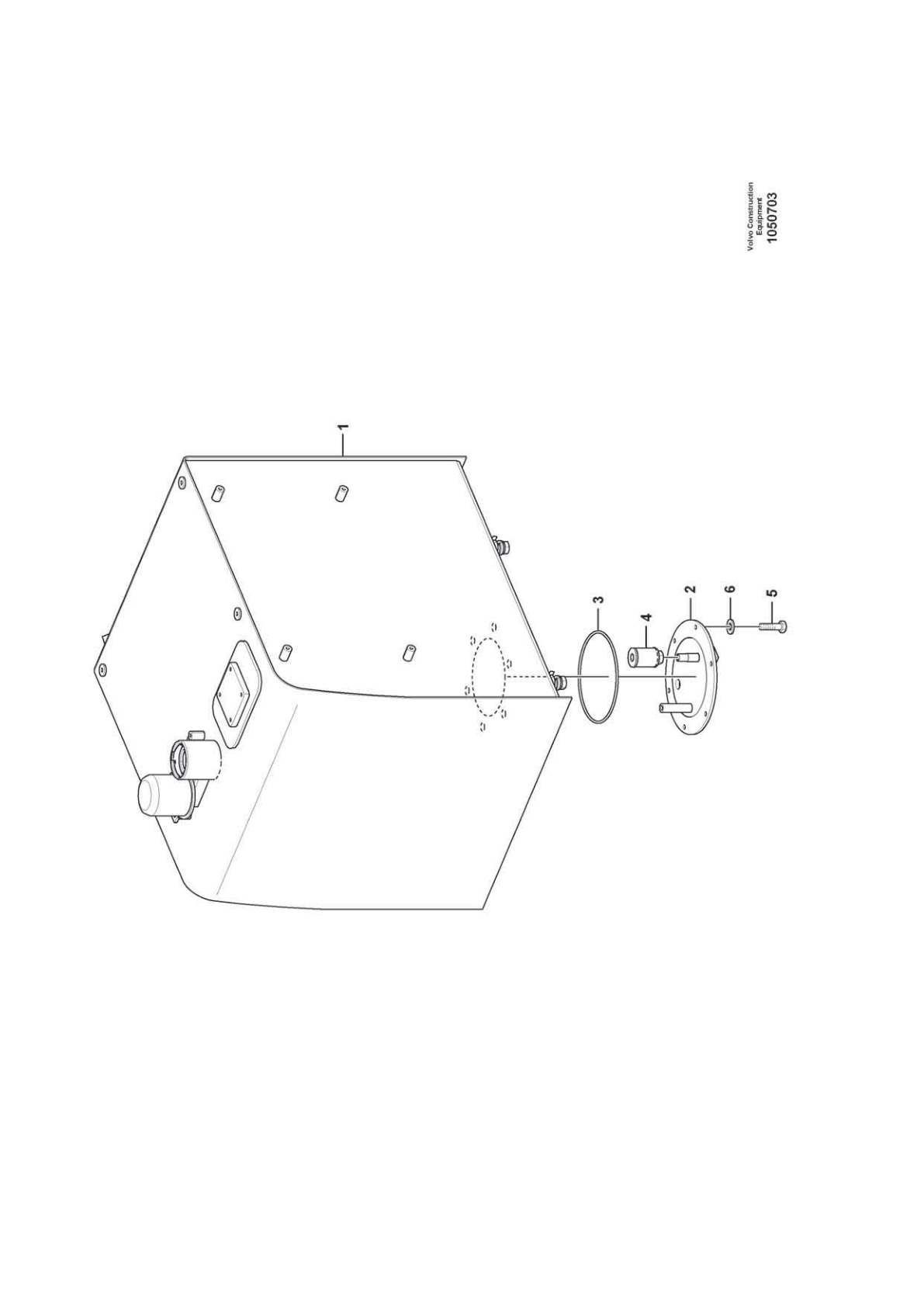 OEM exploded diagram — Plain Washer