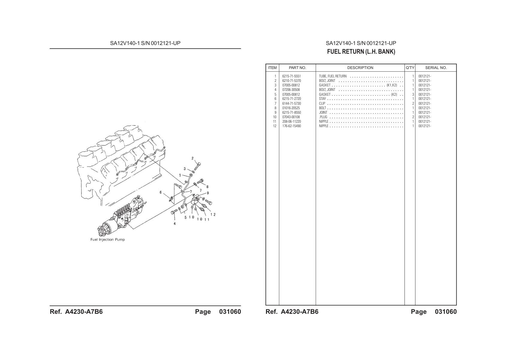 OEM exploded diagram and parts table — Nipple