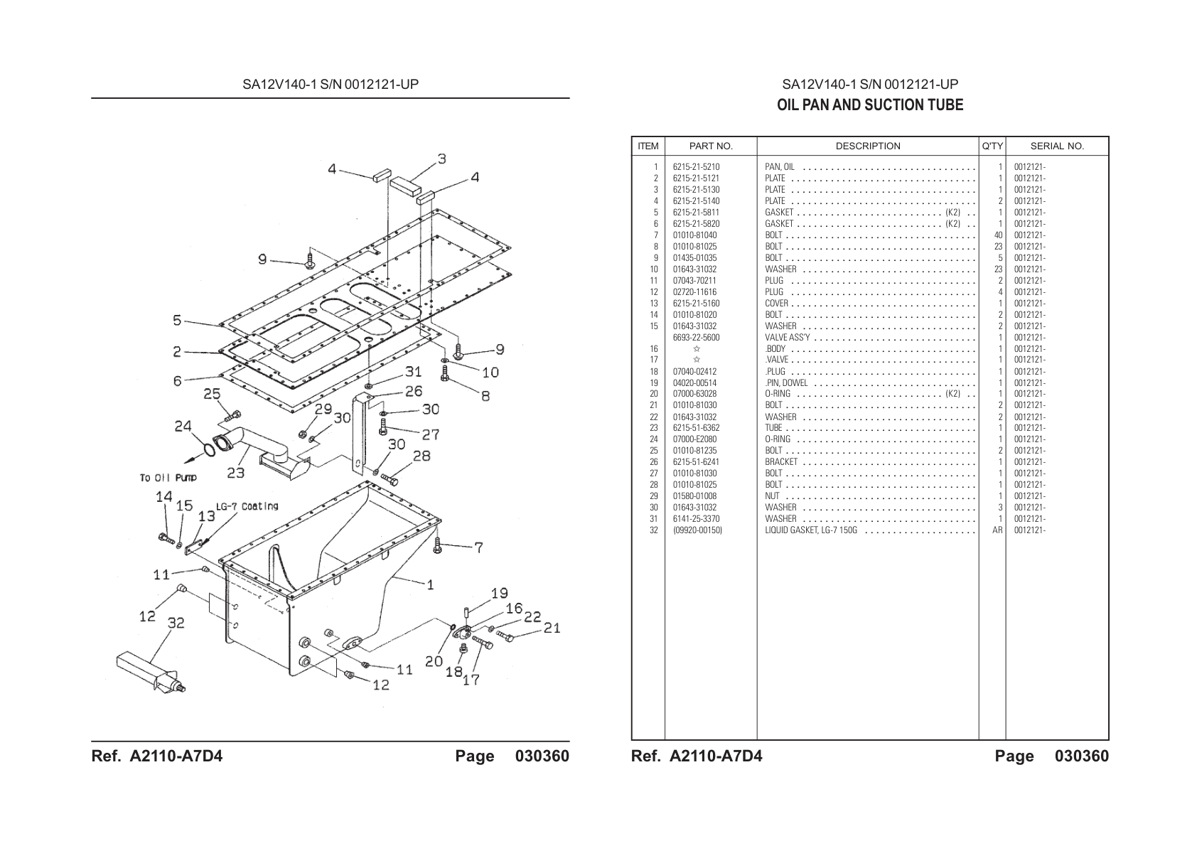 OEM exploded diagram and parts table — Plug
