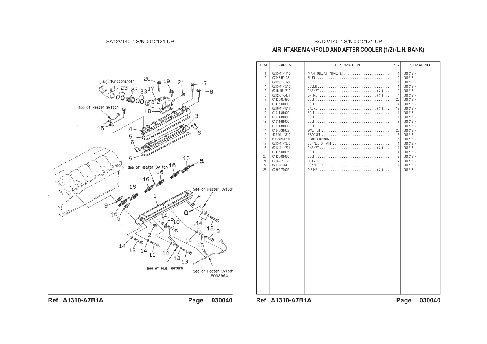 Bolt 01011-81060 for Komatsu HD785-5 Rigid Dump Truck
