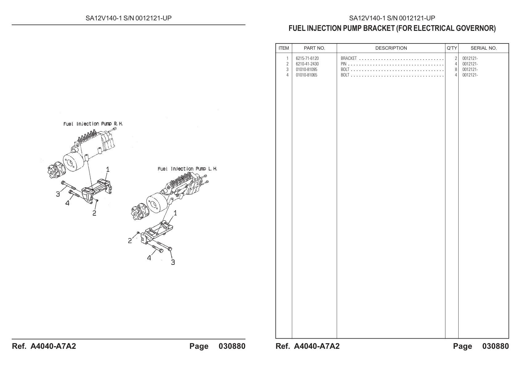 Bracket 6215-71-6120 for Komatsu HD785-5 Rigid Dump Truck